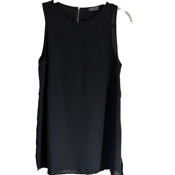 PaperMoon Black Layered Size Medium Dressy‎ Tank Stitch Fix - Picture 1 of 7